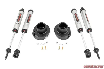 Rough Country 2.5" Leveling Kit w/V2 Monotube Coil Spring Ram 2500 3500 2013-2022 - 37775