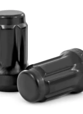 Rough Country Lug Nut Set M12x1.5 16 Qty Splined Black                                     - 3807BLK - Image 2