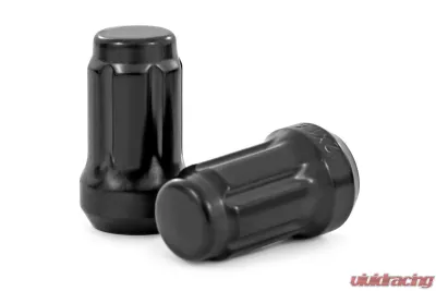 Rough Country Lug Nut Set M12x1.5 16 Qty Splined Black - 3807BLK