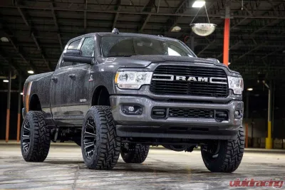 Rough Country 5" Lift Kit Front and Rear Dual Rate Coils Standard Non-AISIN Transmission w/M1 Monotube Ram 2500 4WD 2019-2023 - 38340