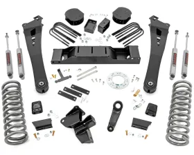 Rough Country 5" Lift Kit Diesel Upgraded AISIN Transmission Ram 3500 4WD 2019-2023