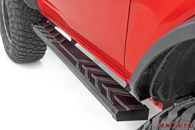 Rough Country BA2 Running Boards Side Step Bars 2-Door Ford Bronco 4WD 2021-2023 - 41008