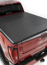 Rough Country Soft Tri-Fold Bed Cover 6'7" Bed Chevrolet Silverado 2500HD 3500HD GMC Sierra 2500HD 3500HD 2WD 4WD 2020-2024                                     - 41120690 - Image 2