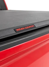 Rough Country Soft Tri-Fold Bed Cover 5'9" Bed w/o Cargo Management System Chevrolet Silverado 1500 1500 Classic GMC Sierra 1500 1500 Classic 2WD 4WD 2014-2019                                     - 41214550 - Image 6
