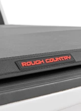 Rough Country Soft Tri-Fold Bed Cover 6'7" Bed w/o Cargo Management System Chevrolet Silverado 1500 1500 Classic GMC Sierra 1500 1500 Classic 2WD 4WD 2014-2019                                     - 41214650 - Image 6