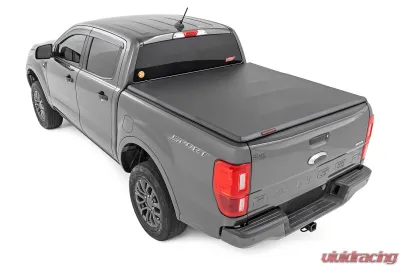 Rough Country Soft Tri-Fold Bed Cover 5' Bed Ford Ranger 2WD | 4WD 2019-2023 - 41219500