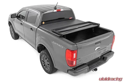 Rough Country Soft Tri-Fold Bed Cover 5' Bed Ford Ranger 2WD | 4WD 2019-2023 - 41219500