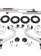 Rough Country 3" Lift Kit Forged UCA Strut Spacers w/N3 Rear Shocks Ford F-150 4WD 2021-2023                                     - 41430 - Image 6