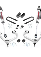 Rough Country 3" Lift Kit Fabbed UCA Vertex Adjustable Coilovers w/Vertex Shocks Ford F-150 4WD 2021-2023                                     - 41450 - Image 6