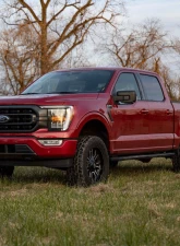 Rough Country 3" Lift Kit Fabbed UCA Vertex Adjustable Coilovers w/Vertex Shocks Ford F-150 4WD 2021-2023                                     - 41450 - Image 5