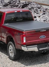 Rough Country Soft Tri-Fold Bed Cover 6'10" Bed Ford F-250 F-350 Super Duty 2WD 4WD 2017-2023                                     - 41517650 - Image 3