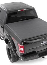 Rough Country Soft Tri-Fold Bed Cover 5'7" Bed Ford F-150 F-150 Lightning 2WD 4WD 2021-2023                                     - 41521550 - Image 2