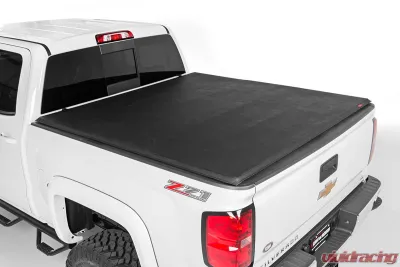 Rough Country Soft Tri-Fold Bed Cover 5' Bed Toyota Tacoma 2WD 4WD 2005-2015 - 41705501