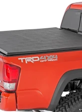 Rough Country Soft Tri-Fold Bed Cover 5' Bed w/Cargo Management System Toyota Tacoma 2WD 4WD 2016-2023                                     - 41716501 - Image 3