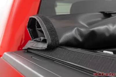 Rough Country Soft Roll Up Bed Cover 5'9" Bed Chevrolet Silverado 1500 GMC Sierra 1500 2WD 4WD 2014-2018 - 42119551