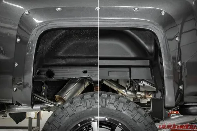 Rough Country Rear Wheel Well Liners Chevy Silverado 2500 HD | 3500 HD 2WD | 4WD 2015-2019 - 4215