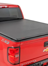 Rough Country Soft Roll Up Bed Cover 6'7" Bed Chevrolet Silverado 1500 GMC Sierra 1500 2WD 4WD 2014-2018                                     - 42214650 - Image 5