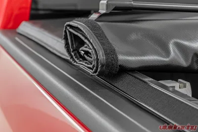 Rough Country Soft Roll Up Bed Cover 6'4" Bed No Rambox Dodge Ram 1500 Ram 1500 1500 Classic 2500 2WD 4WD 2009-2023 - 42319640