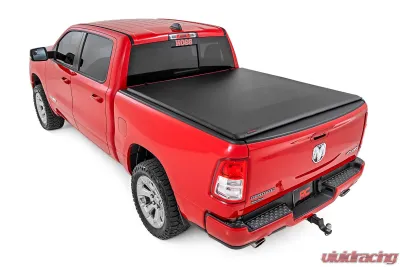 Rough Country Soft Roll-Up Bed Cover for Ram 1500/1500 TRX 5'7" Bed 2019-2025 - 42320550