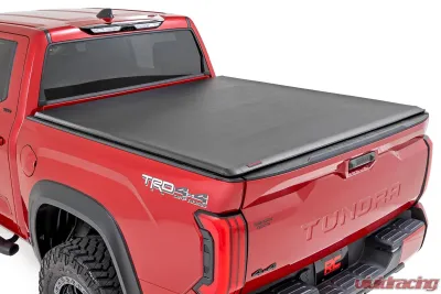 Rough Country Soft Roll Up Bed Cover 5'7" Bed Toyota Tundra 2WD | 4WD 2022-2025 - 42619550