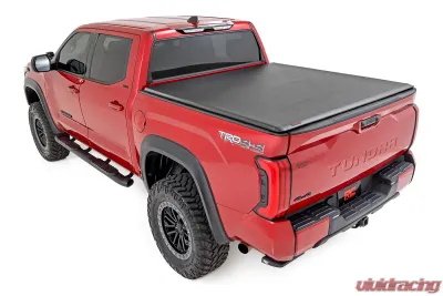 Rough Country Soft Roll Up Bed Cover 5'7" Bed Toyota Tundra 2WD | 4WD 2022-2025 - 42619550