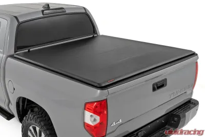 Rough Country Soft Roll Up Bed Cover 6'7 Bed Toyota Tundra 2WD | 4WD 2007-2021 - 42719650