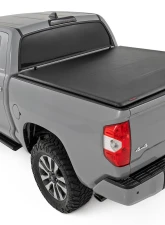 Rough Country Soft Roll Up Bed Cover 6'7 Bed Toyota Tundra 2WD | 4WD 2007-2021                                     - 42719650 - Image 4