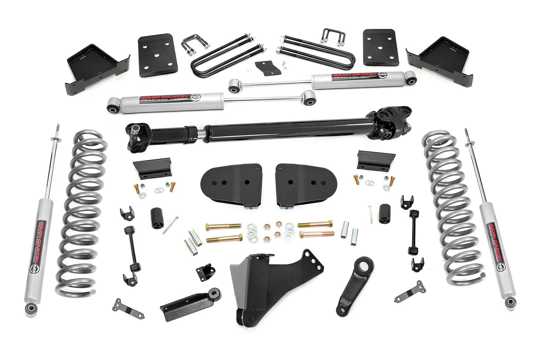 Rough Country 6" Lift Kit Diesel No OVLD Ford F-250 | F-350 Super Duty 4WD 23-25 - 43731