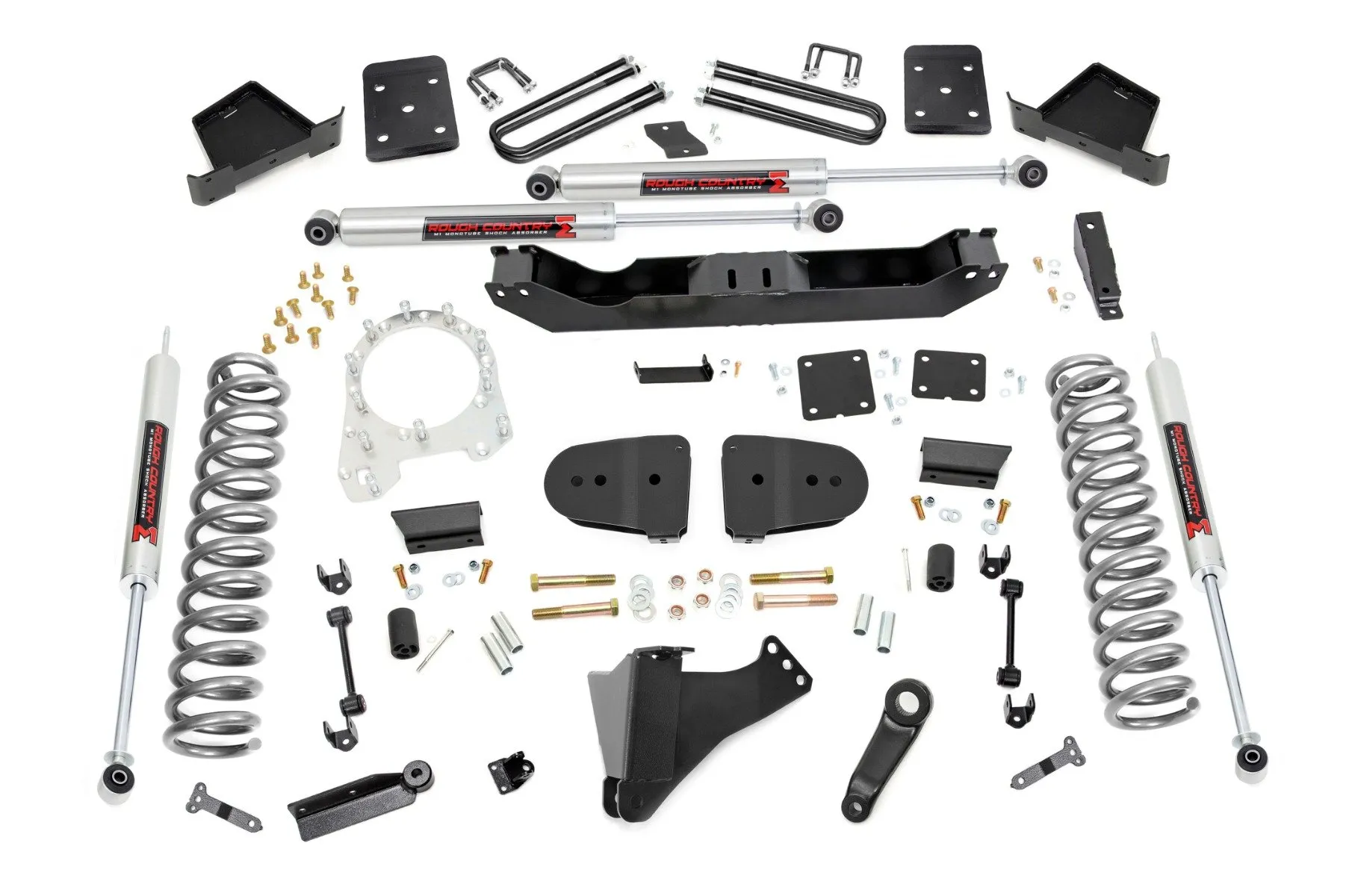 Rough Country 6" Lift Kit Diesel No OVLD M1 Ford F-250 | F-350 Super Duty 23-25 - 43740