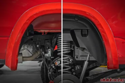 Rough Country Rear Wheel Well Liners Ram 1500 2WD | 4WD 2019-2025 - 4419A