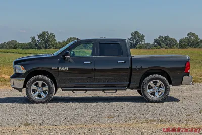 Rough Country Rear Wheel Well Liners for Dodge Ram 1500/2500/3500 2009-2024, High-Density Polyethylene - 4609A