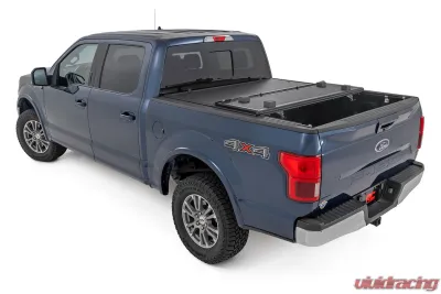 Rough Country Hard Low Profile Bed Cover 5'7" Bed Ford F-150 21-25 | F-150 Lightning 22-25 - 47221550B