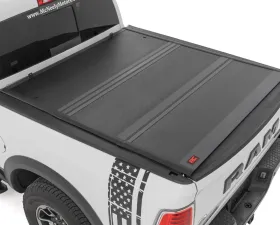 Rough Country Hard Low Profile Bed Cover for 2009-2024 Dodge Ram 1500/2500, 6'4