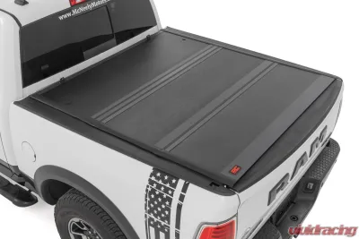 Rough Country Hard Low Profile Bed Cover for 2009-2024 Dodge Ram 1500/2500, 6'4" Bed - 47318650B