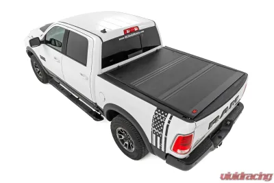 Rough Country Hard Low Profile Bed Cover for 2009-2024 Dodge Ram 1500/2500, 6'4" Bed - 47318650B