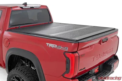 Rough Country Hard Low Profile Bed Cover 5'7" Bed Cargo Mgmt Toyota Tundra 22-25 - 47514551B