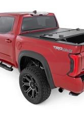 Rough Country Hard Low Profile Bed Cover 5'7" Bed Cargo Mgmt Toyota Tundra 22-25                                     - 47514551B - Image 3