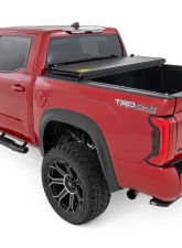 Rough Country Hard Low Profile Bed Cover 5'7" Bed Cargo Mgmt Toyota Tundra 22-25                                     - 47514551B - Image 4