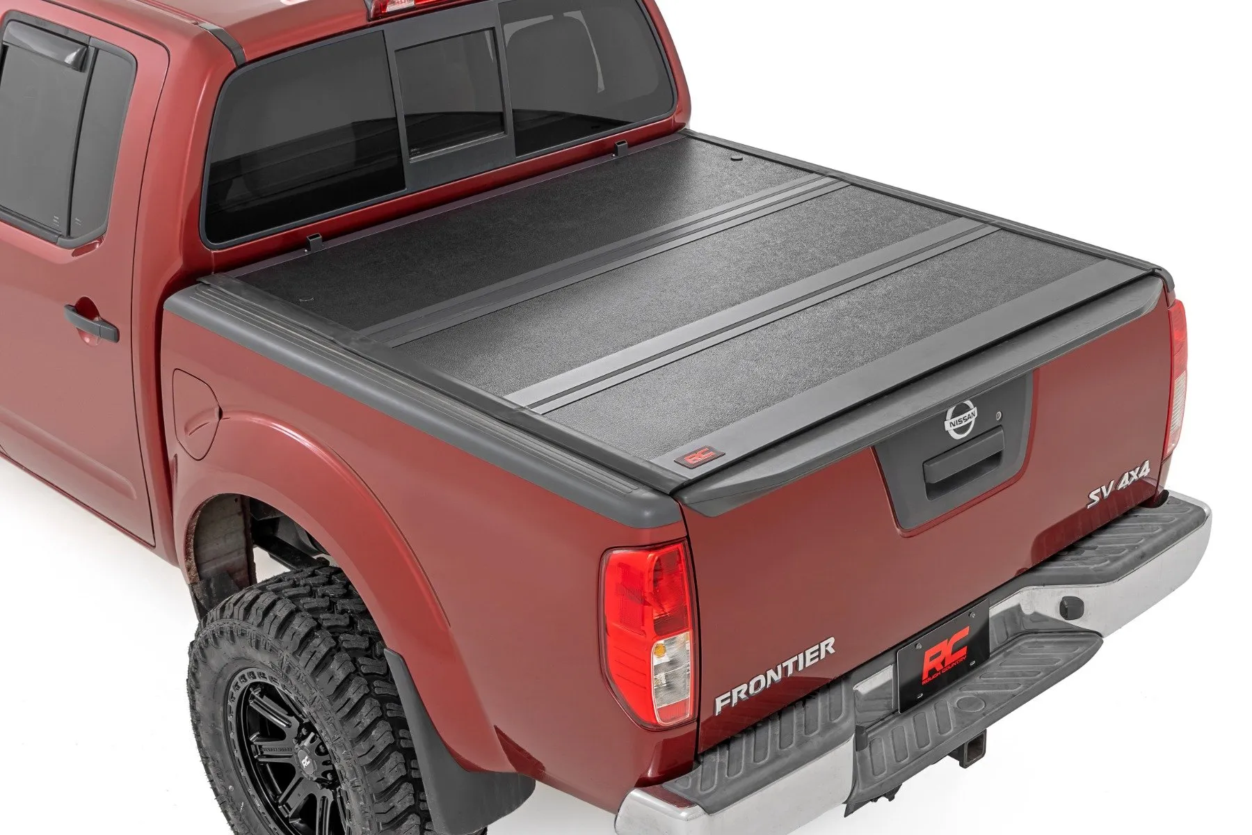 Rough Country Hard Low Profile Bed Cover 5' Bed Cargo Mgmt Nissan Frontier 05-21 - 47520501B