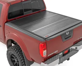 Rough Country Hard Low Profile Bed Cover 5' Bed Cargo Mgmt Nissan Frontier 05-21