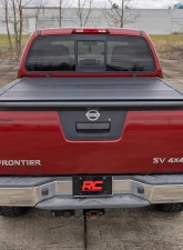 Rough Country Hard Low Profile Bed Cover 5' Bed Cargo Mgmt Nissan Frontier 05-21                                     - 47520501B - Image 5