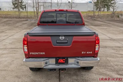 Rough Country Hard Low Profile Bed Cover 5' Bed Cargo Mgmt Nissan Frontier 05-21 - 47520501B