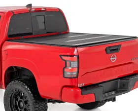 Rough Country Hard Low Profile Bed Cover 5' Bed w/Cargo Mgmt Nissan Frontier 22-25