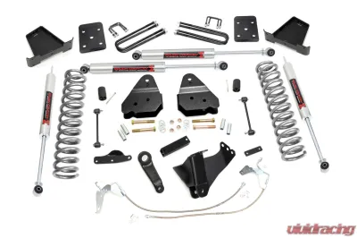 Rough Country 4.5" Lift Kit w/O Overloads M1 Ford F-250 | F-350 Super Duty 08-10 - 47840