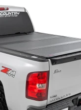 Rough Country Hard Tri-Fold Flip Up Bed Cover 5'9" Bed Chevy | GMC 1500 07-13                                     - 49113551 - Image 6