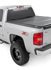 Rough Country Hard Tri-Fold Flip Up Bed Cover 5'9" Bed Chevy | GMC 1500 07-13                                     - 49113551 - Image 5