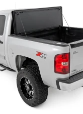 Rough Country Hard Tri-Fold Flip Up Bed Cover 5'9" Bed Chevy | GMC 1500 07-13                                     - 49113551 - Image 6