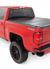 Rough Country Hard Tri-Fold Flip Up Bed Cover 5'9" Bed Chevy | GMC 1500 14-18 & Classic                                     - 49119551 - Image 3