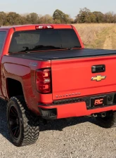 Rough Country Hard Tri-Fold Flip Up Bed Cover 5'9" Bed Chevy | GMC 1500 14-18 & Classic                                     - 49119551 - Image 6