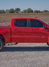 Rough Country Hard Tri-Fold Flip Up Bed Cover 5'10" Short Bed Chevrolet Silverado 1500 GMC Sierra 1500 2019-2024                                     - 49120580 - Image 3